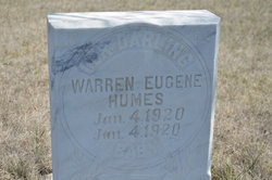 Warren Eugene Humes 