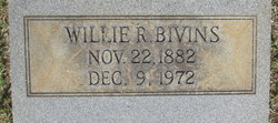 Willie R Bivins 