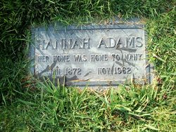 Hannah Adams 