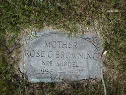 Rose Octavia <I>Middel</I> Browning 