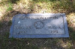 Edith <I>Noxon</I> Corbin 