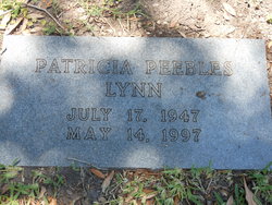 Patricia <I>Peebles</I> Lynn 
