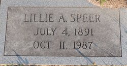 Lillie Alice <I>Grant</I> Speer 