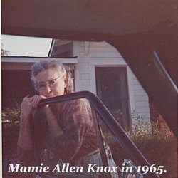Mamie <I>Allen</I> Knox 