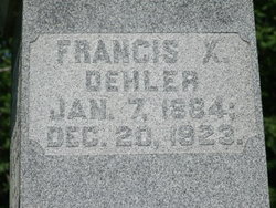 Francis Xavier “Frank” Dehler 