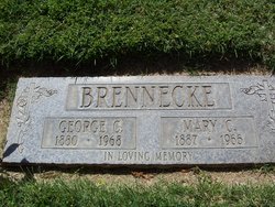 Mary Cecil <I>Walker</I> Brennecke 