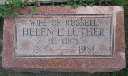Helen L. <I>Cutts</I> Luther 