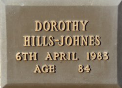 Dorothy Fraser Hills-Johnes 