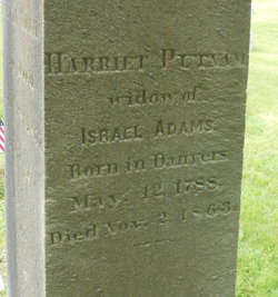Harriet <I>Putnam</I> Adams 