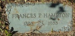Frances Rosalie <I>Potts</I> Hampton 