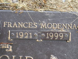 Frances Modenna <I>Williams</I> Stallcup 