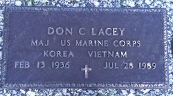 Maj Don C Lacey 