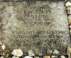 Flying Officer Ronald William Tovey 