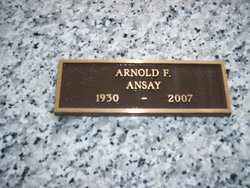 Arnold F. “Arnie” Ansay 