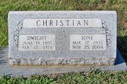 Dwight “Doc or Chris” Christian Sr.