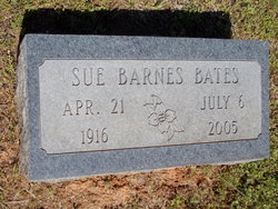 Sue <I>Barnes</I> Bates 