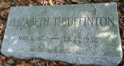 Elizabeth T. <I>Tripp</I> Buffinton 