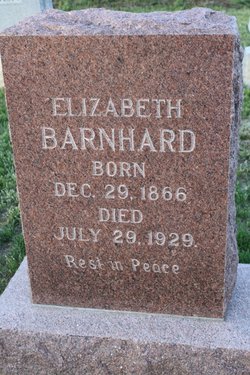 Elizabeth <I>Knapp</I> Barnhard 