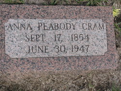 Anna <I>Peabody</I> Cram 