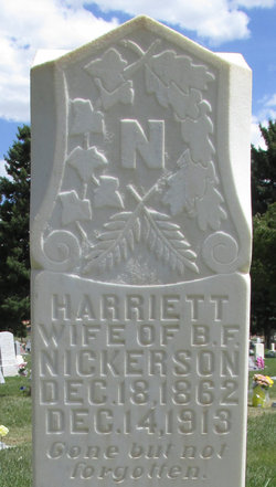 Harriett <I>Heath</I> Nickerson 
