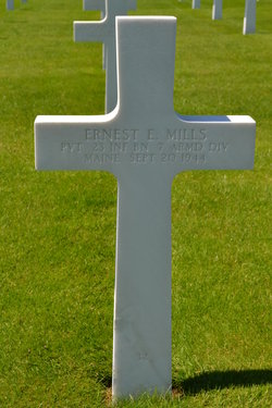 Pvt Ernest E. Mills 