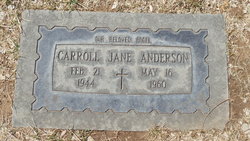 Carroll Jane Anderson 