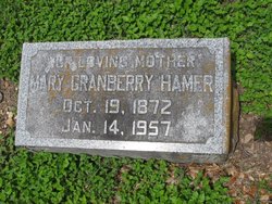 Mary <I>Granberry</I> Hamer 