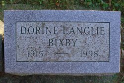 Dorine Agnes <I>Langlie</I> Bixby 