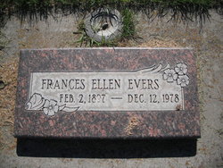 Ellen Frances <I>Long</I> Evers 