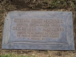 Estefana <I>Gomez</I> Armendariz 