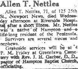 Allen Theophilus Nettles 