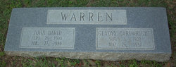 Gladys <I>Cartwright</I> Warren 