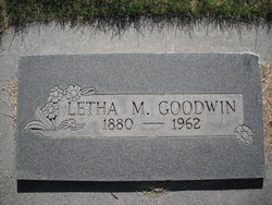 Letha M <I>Kirk</I> Goodwin 