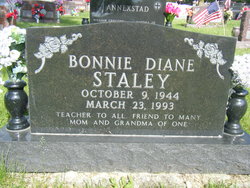 Bonnie Diane <I>Bennett</I> Staley 
