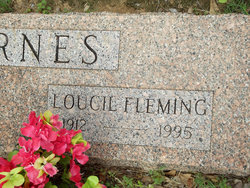 Loucil <I>Fleming</I> Barnes 