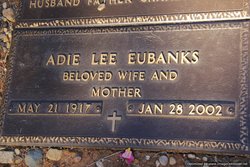 Adie Lee Eubanks 