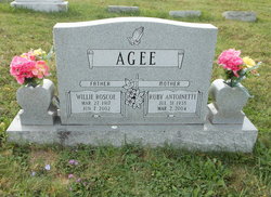 Willie Roscoe Agee 