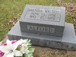 Brenda <I>Wilson</I> Alford 