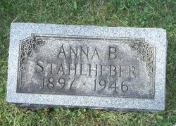 Anna Bernice <I>Smithhisler</I> Stahlheber 