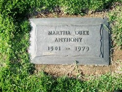 Martha R <I>Duke</I> Anthony 