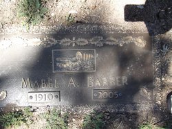 Mabel Annette <I>Peabody</I> Barber 