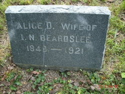 Alice D <I>Wright</I> Beardslee 