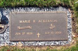 Marie Rose <I>Berger</I> Ackerson 