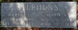 Mary E <I>Worthen</I> Stephens 