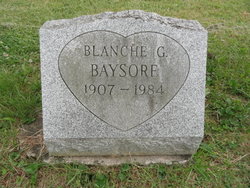 Blanche G. <I>Ranck</I> Baysore 