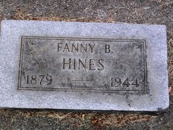 Fanny Gertrude <I>Bailey</I> Hines 
