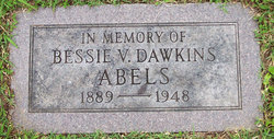Bessie Vanlora <I>Dawkins</I> Abels 