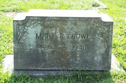 Mary R <I>Johnson</I> Crowe 