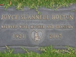 Joyce <I>Scannell</I> Bolton 