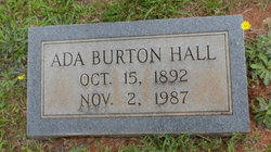 Ada <I>Burton</I> Hall 